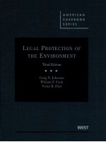 LEGAL PROTECTION OF THE ENVIRONMENT THIRD EDITION