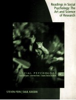 READINGS IN SOCIAL PSYCHOLOGY:THE ART AND SCIENCE OF RESEARCH  EIGHTH EDITIION