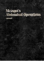 MAINGOT'S ABDOMINAL OPERATIONS VOLUME Ⅱ