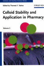 Colloid Stability and Application in Pharmacy:Colloids and Interface Science