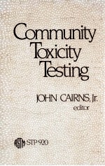 Community toxicity testing : a symposium