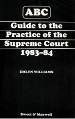 ABC GUIDE TO THE SUPREME COURT 1983-84