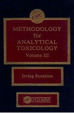 Methodology for Analytical Toxicology Vol. 3