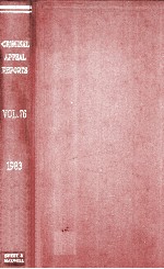 THE CRIMINAL APPEAL REPORTS 1983 VOLUME 76