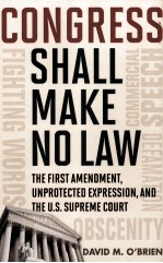 CONGRESS SHALL MAKE NO LAW THE FIRST AMENDMENT