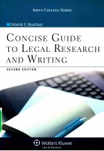 ASPEN COLLEGE SERIES CONCISE GUIDE TO LEGAL RESEARCH AND WRITING SECOND EDITION