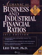 ALMANAC OF BUSINESS AND INDUSTRIAL FINANCIAL RATIOS 2012 EDITION