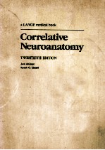 A LANGE MEDICAL BOOK CORRLATIVE NEUROANATOMY TWENTIETH EDITION