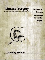 TRAUMA SURGERY:TECHNIQUES IN THORACIC