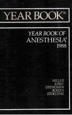 THE YEAR BOOK OF ANESTHESIA 1988