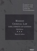 MODERN CRIMINAL LAW CASES