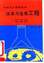 社会主义国家经济改革与发展工程 理论、系统、模式、功能、控制、操作