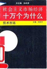 社会主义市场经济十万个为什么 技术市场分册