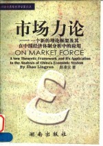 市场力论 一个新的理论框架及其在中国经济体制分析中的应用