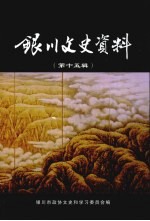 银川文史资料 第15辑