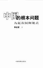 中国的根本问题  九亿农民何处去