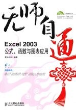 无师自通 Excel 2003公式、函数与图表应用