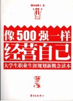 像500强一样经营自己 大学生职业生涯规划新概念读本