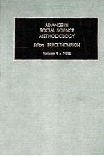 Advances In Social Science Methodology Volume 3 1994