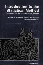 Introduction To The Statistical Method Second Edition