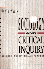 Sociology and Critical Inquiry The Work