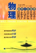 物理同步分层导学 高中一年级用 修订版