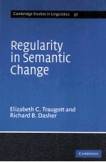 REGULARITY INSEMANTIC CHANGE