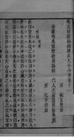 冯氏锦囊秘录杂症大小合叅 卷11 1