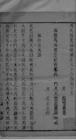 冯氏锦囊秘录杂症大小合叅 卷15