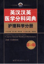 英汉汉英医学分科词典 护理科学分册