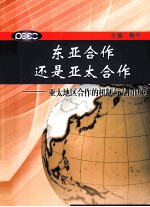 东亚合作还是亚太合作  亚太地区合作的机制与方向研究