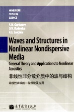 非线性非分散介质中的波和结构 非线性声学的一般理论及应用 英文版