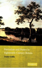 PATRIOTISM AND POETRY IN EIGHTEENTH-CENTURY BRITAIN