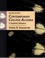 CONTEMPORARY COLLEGE ALGEBRA A GRAPHING APPROACH SECOND EDITION