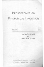 PERSPECTIVES ON RHETORICAL INVENTION