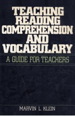 TEACHING READING COMPREHENSION AND VOCABULARY