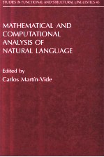 MATHEMATICAL AND COMPUTATIONAL ANALYSIS OF NATURAL LANGUAGE