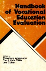 HANDBOOK OF VOCATIONAL EDUCATION EVALUATION