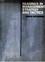 Readings In Management Strategy and Tactics