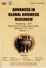 ADVANCES IN GLOBAL BUSINESS RESEARCH VOL.8 NO.1 VOLUME 1