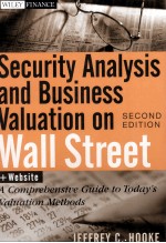 SECURITY ANALYSIS AND BUSINESS VALUATION ON WALL STREET SECOND EDITION