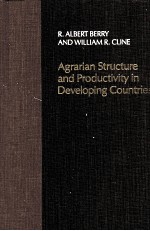 AGRARIAN STRUCTURE AND PRODUCTIVITY IN DEVELOPING COUNTRIES