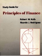 STUDY GUIDE FOR PRINCIPLES OF FINANCE