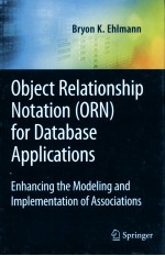 OBJECT RELATIONSHIP NOTATION FOR DATBASE APPLICATIONS