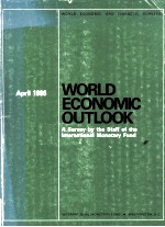 WORLD ECONOMIC OUTLOOK:APRIL 1986