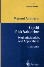 CREDIT RISK VALUATION METHODS MODELS AND APPLICATIONS SECOND EDITION