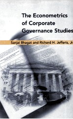 THE ECONOMETRICS OF CORPORATE GOVERNANCE STUDIES