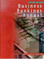 BUSINESS RANKINGS ANNUAL 2001