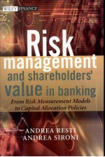 RISK MANAGEMENT AND SHAREHOLDERS' VALUE IN BANKING