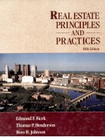 REAL ESTATE PRINCIPLES AND PRACTICES FIFTH EDITION